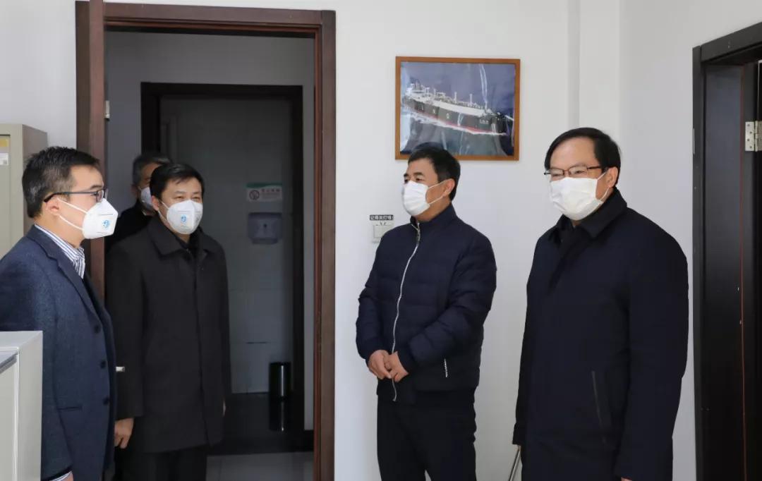 楊金成到長城電子、綜合院檢查指導(dǎo)疫情防控和復(fù)工復(fù)產(chǎn)工作